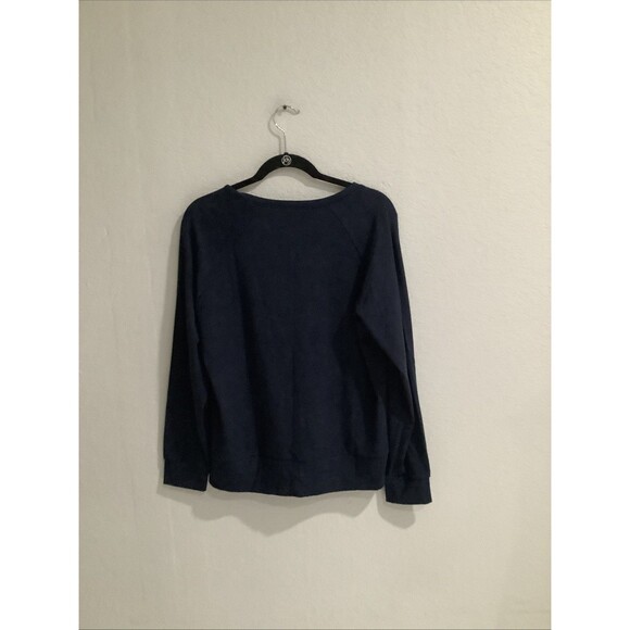 Cozy Earth Premium Bamboo Navy Blue Pullover Shirt Women's Medium NWOT - Picture 7 of 7